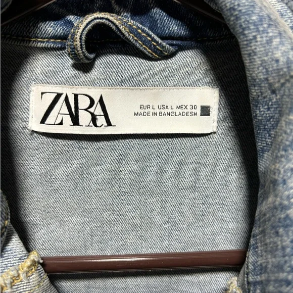 Zara Classic Denim Jacket - Picture 2 of 3